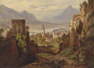 Vista su Rattenberg sull